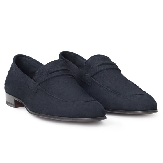 UNLINED LOAFERS IN BLUE...