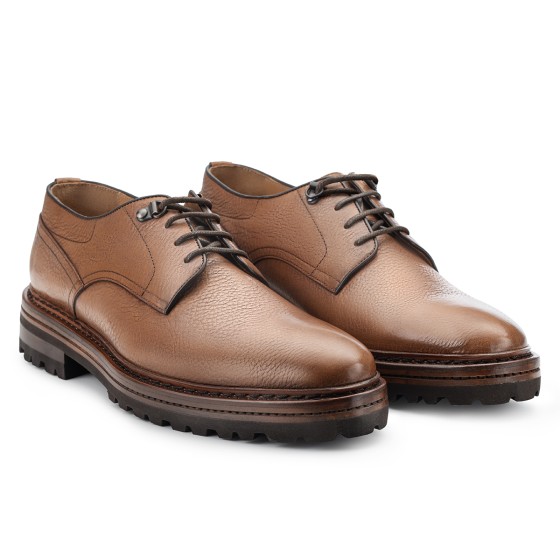 DERBY IN LIGHT BROWN...